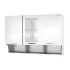 Hanging Kitchen Cabinet  - Activ Kofi KSA 322 / White Glossy 